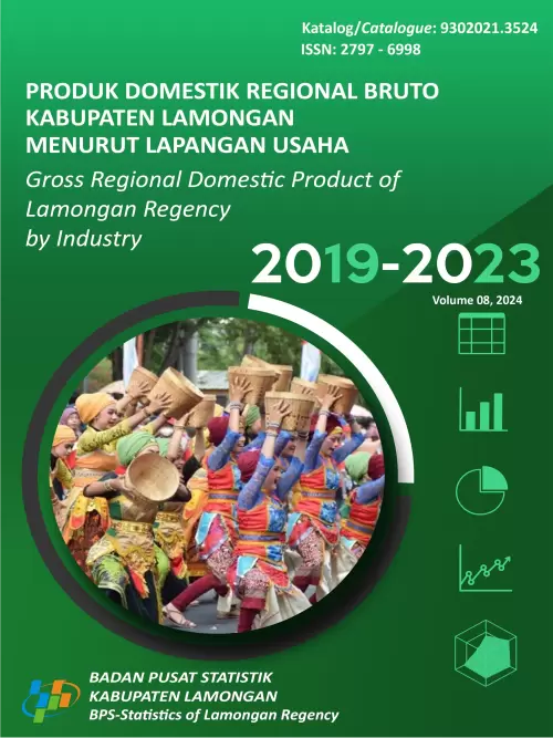 Produk Domestik Regional Bruto Kabupaten Lamongan Menurut Lapangan Usaha 2019-2023