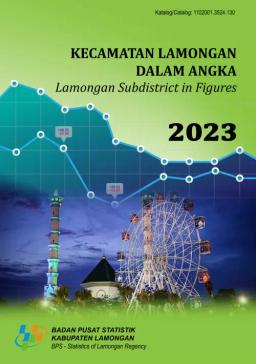 Kecamatan Lamongan Dalam Angka 2023