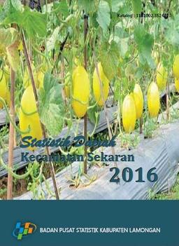 Statistik Daerah Kecamatan Sekaran 2016