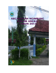 Kecamatan Ngimbang Dalam Angka 2011