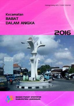 Kecamatan Babat Dalam Angka 2016