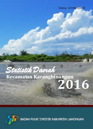 Karangbinangun Subdistrict Regional Statistics 2016