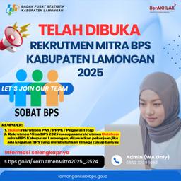 PEREKRUTAN MITRA BPS LAMONGAN 2025