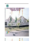 Kecamatan Brondong Dalam Angka 2011