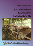 Statistik Daerah Kecamatan Solokuro 2012