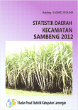 Statistik Daerah Kecamatan Sambeng 2012