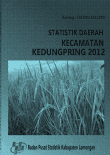 Statistik Daerah Kecamatan Kedungpring 2012