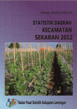 Statistik Daerah Kecamatan Sekaran 2012