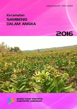 Sambeng Subdistricts in Figures 2016