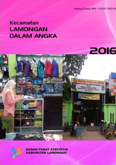 Lamongan Subdistricts in Figures 2016