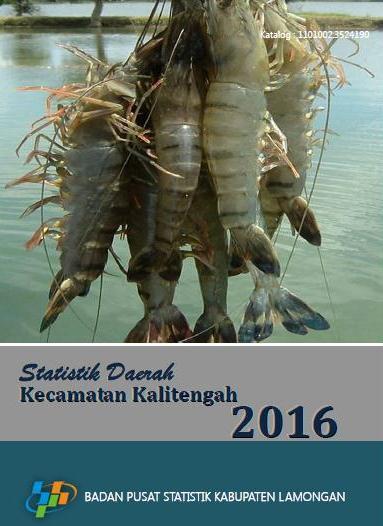 Kalitengah Subdistrict Regional Statistics 2016