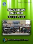 Kecamatan Babat Dalam Angka 2013